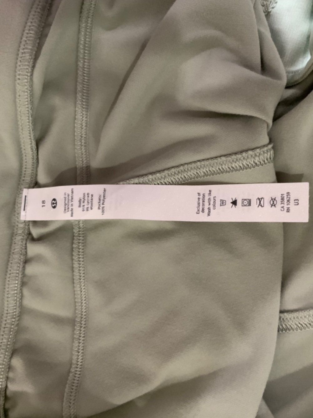 Lululemon Ready to Rulu High Rise Joggers Green Fern Athletic Pants Size 18 - Picture 6 of 7